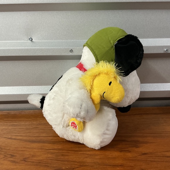 Build A Bear Peanuts Movie Snoopy Woodstock Ace Pilot Plush Stuffed Animal - Picture 4 of 9